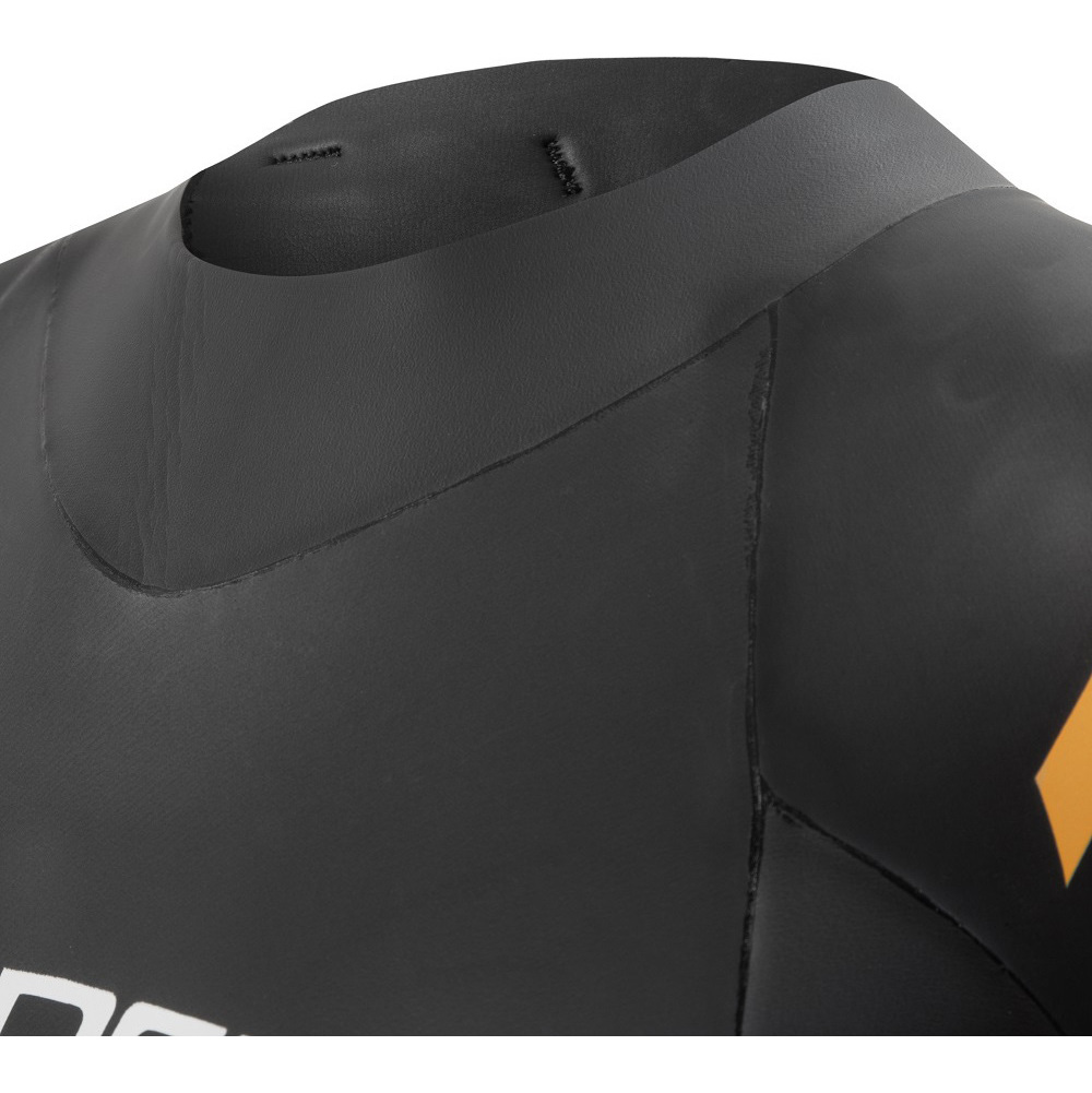 Zone3 Womens Thermal Aspect Breaststroke Wetsuit WS21WTMA101 - Black / Orange / Yellow